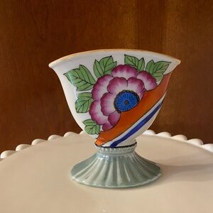 Vintage decorative hand painted vase.